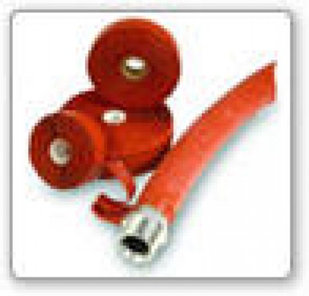 Flammen-Schutz-rotes Hochtemperaturfiberglas-Sleeving Schlauch-und  Kabel-thermische Sperren